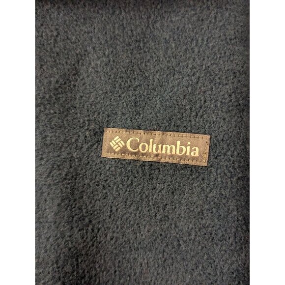 Columbia Womens Full-Zip Fleece Jacket 2X Navy Blue Warm & Cozy Outerwear - Picture 2 of 7